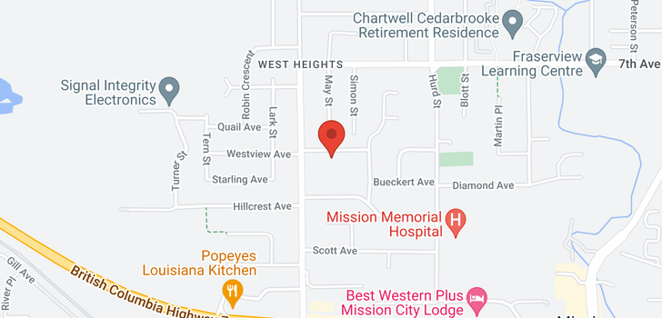 map of 32044 WESTVIEW AVENUE